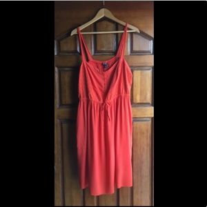 torrid orange dress